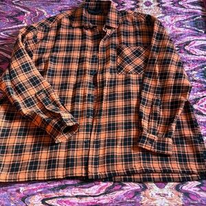 Foxblood Unisex Pumpkin Patch button up
